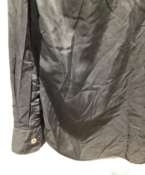 COMME des GARCONS HOMME DEUX（コムデギャルソン オム ドゥ）COMME des GARCONS HOMME DEUX (コムデギャルソン オム ドゥ) エステルブロード 製品加工シャツ ブラック サイズ:Lの古着・服飾アイテム