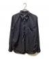 COMME des GARCONS HOMME DEUX（コムデギャルソン オム ドゥ）の古着「エステルブロード 製品加工シャツ」｜ブラック