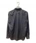 COMME des GARCONS HOMME DEUX (コムデギャルソン オム ドゥ) エステルブロード 製品加工シャツ ブラック サイズ:L：17000円