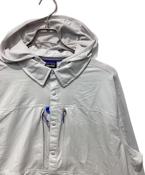 Patagonia（パタゴニア）Patagonia (パタゴニア) River Rambler Hybrid Sun Hoody  グレー サイズ:Lの古着・服飾アイテム