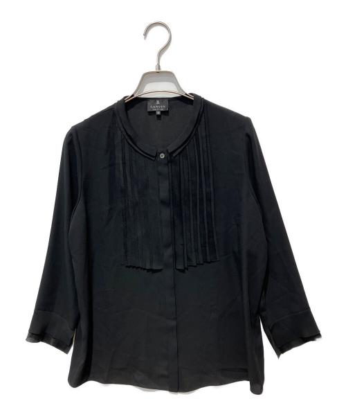 LANVIN COLLECTION（ランバンコレクション）LANVIN COLLECTION (ランバンコレクション) シフォンブラウス ブラック サイズ:３８の古着・服飾アイテム