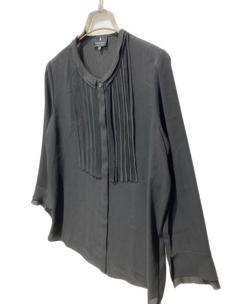 LANVIN COLLECTION（ランバンコレクション）LANVIN COLLECTION (ランバンコレクション) シフォンブラウス ブラック サイズ:３８の古着・服飾アイテム