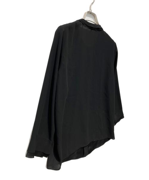 LANVIN COLLECTION（ランバンコレクション）LANVIN COLLECTION (ランバンコレクション) シフォンブラウス ブラック サイズ:３８の古着・服飾アイテム