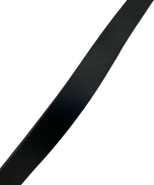 CHALLENGER（チャレンジャー）CHALLENGER (チャレンジャー) LEATHER BELT ブラックの古着・服飾アイテム