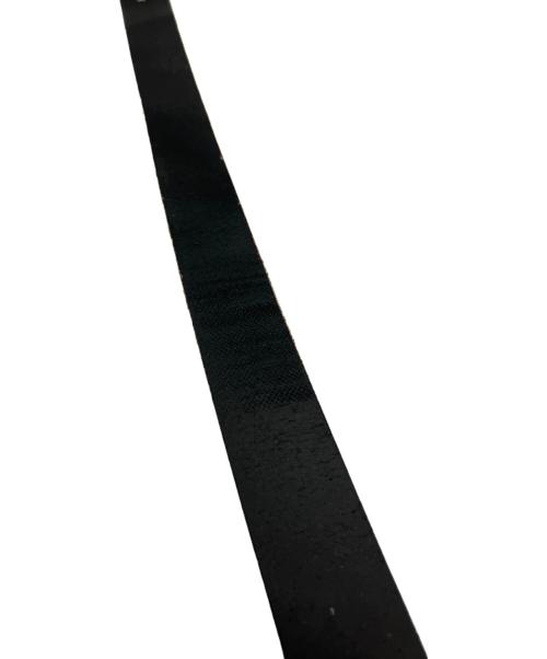 CHALLENGER（チャレンジャー）CHALLENGER (チャレンジャー) LEATHER BELT ブラックの古着・服飾アイテム