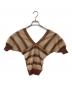 ISSEY MIYAKE (イッセイミヤケ) ラメカットソー ブラウン サイズ:2：9000円