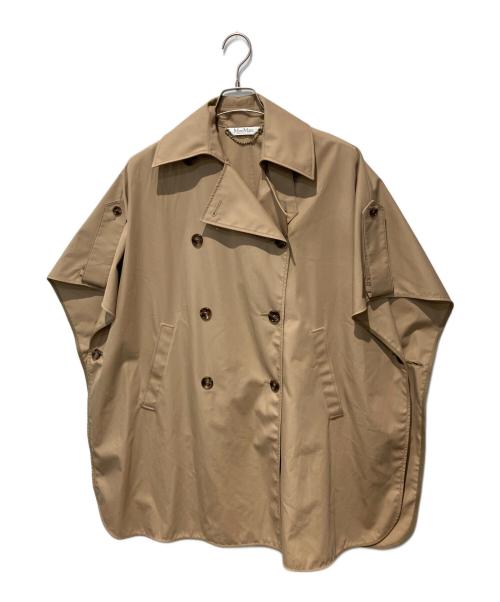 MaxMara（マックスマーラ）MaxMara (マックスマーラ) トレンチ ケープ コート ベージュ サイズ:SMの古着・服飾アイテム