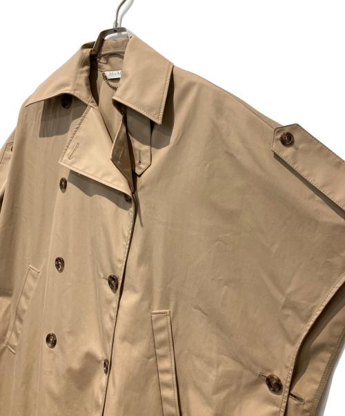 MaxMara（マックスマーラ）MaxMara (マックスマーラ) トレンチ ケープ コート ベージュ サイズ:SMの古着・服飾アイテム