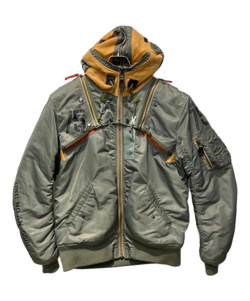 AVIREX（アヴィレックス）AVIREX (アヴィレックス) REMODEL MARK2 MA-1 オリーブ サイズ:Lの古着・服飾アイテム