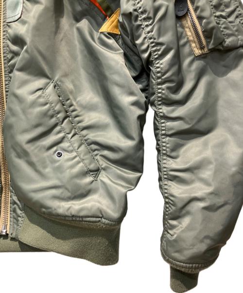 AVIREX（アヴィレックス）AVIREX (アヴィレックス) REMODEL MARK2 MA-1 オリーブ サイズ:Lの古着・服飾アイテム