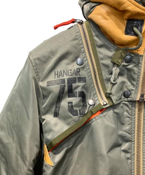AVIREX（アヴィレックス）AVIREX (アヴィレックス) REMODEL MARK2 MA-1 オリーブ サイズ:Lの古着・服飾アイテム
