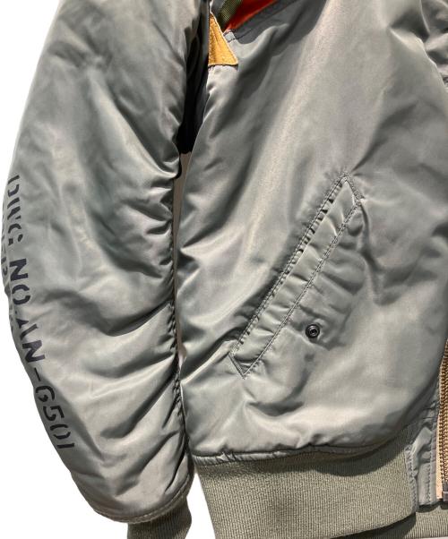AVIREX（アヴィレックス）AVIREX (アヴィレックス) REMODEL MARK2 MA-1 オリーブ サイズ:Lの古着・服飾アイテム