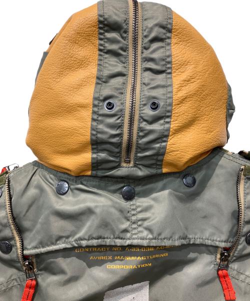 AVIREX（アヴィレックス）AVIREX (アヴィレックス) REMODEL MARK2 MA-1 オリーブ サイズ:Lの古着・服飾アイテム