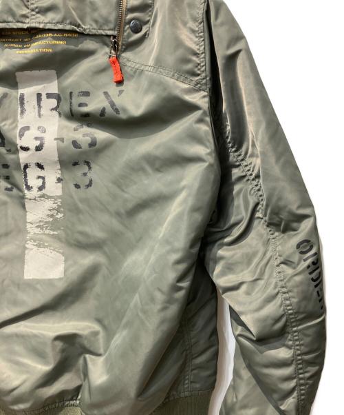 AVIREX（アヴィレックス）AVIREX (アヴィレックス) REMODEL MARK2 MA-1 オリーブ サイズ:Lの古着・服飾アイテム