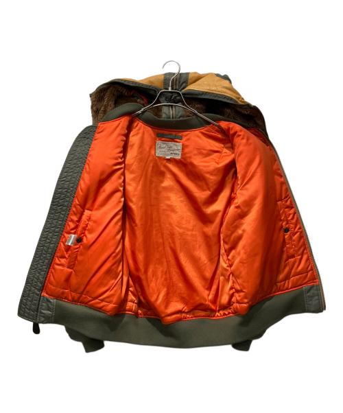 AVIREX（アヴィレックス）AVIREX (アヴィレックス) REMODEL MARK2 MA-1 オリーブ サイズ:Lの古着・服飾アイテム