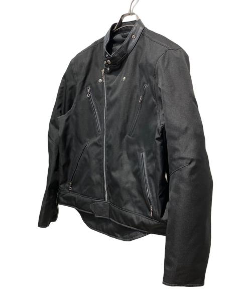 Schott（ショット）Schott (ショット) ダブル ブレスト ジャケット for RIDING ブラック サイズ:XLの古着・服飾アイテム