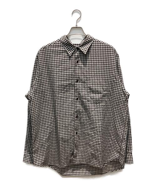 nanamica（ナナミカ）nanamica (ナナミカ) Regular Collar Wind Shirt ブラウン サイズ:XL 未使用品の古着・服飾アイテム