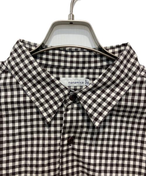 nanamica（ナナミカ）nanamica (ナナミカ) Regular Collar Wind Shirt ブラウン サイズ:XL 未使用品の古着・服飾アイテム