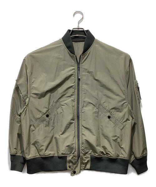 N.HOOLYWOOD（エヌ ハリウッド）N.HOOLYWOOD (エヌ ハリウッド) FLIGHT JACKET/フライトジャケット グリーン サイズ:40の古着・服飾アイテム