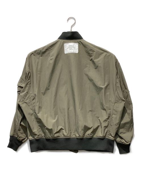 N.HOOLYWOOD（エヌ ハリウッド）N.HOOLYWOOD (エヌ ハリウッド) FLIGHT JACKET/フライトジャケット グリーン サイズ:40の古着・服飾アイテム