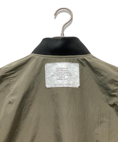 N.HOOLYWOOD（エヌ ハリウッド）N.HOOLYWOOD (エヌ ハリウッド) FLIGHT JACKET/フライトジャケット グリーン サイズ:40の古着・服飾アイテム
