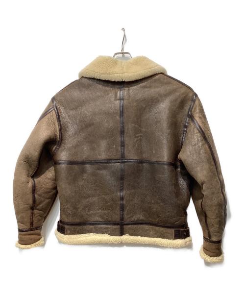 AVIREX（アヴィレックス）AVIREX (アヴィレックス) B-3 ムートンジャケット ブラウン サイズ:40の古着・服飾アイテム