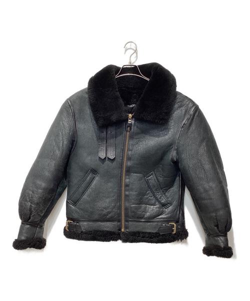 AVIREX（アヴィレックス）AVIREX (アヴィレックス) B-3 ムートンジャケット ブラック サイズ:38の古着・服飾アイテム