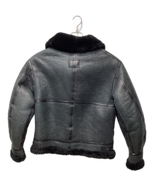 AVIREX（アヴィレックス）AVIREX (アヴィレックス) B-3 ムートンジャケット ブラック サイズ:38の古着・服飾アイテム