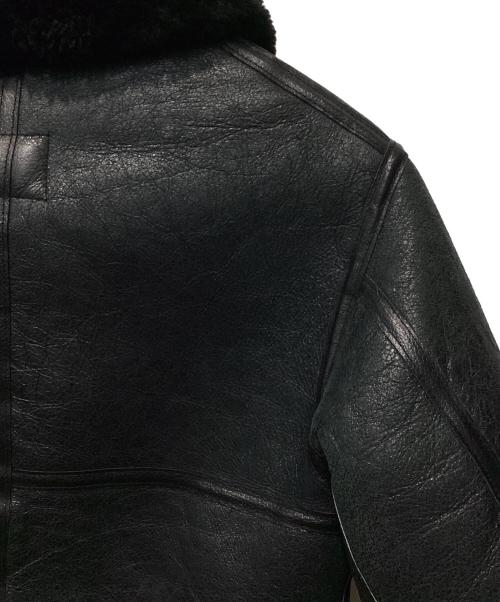 AVIREX（アヴィレックス）AVIREX (アヴィレックス) B-3 ムートンジャケット ブラック サイズ:38の古着・服飾アイテム