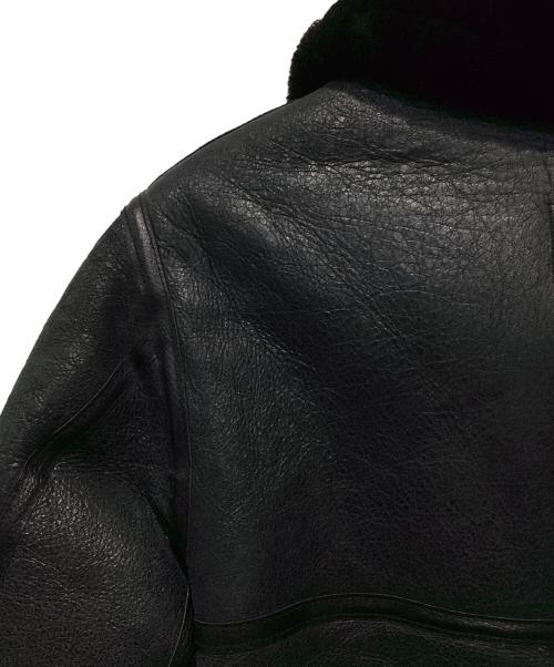 AVIREX（アヴィレックス）AVIREX (アヴィレックス) B-3 ムートンジャケット ブラック サイズ:38の古着・服飾アイテム