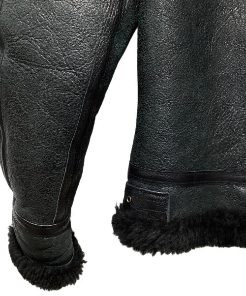 AVIREX（アヴィレックス）AVIREX (アヴィレックス) B-3 ムートンジャケット ブラック サイズ:38の古着・服飾アイテム