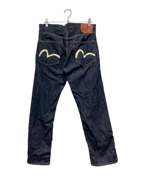 EVISU（エヴィス）EVISU (エヴィス) No.1 SPECIAL 2000 カモメデニムパンツ ネイビー サイズ:３２×３２の古着・服飾アイテム