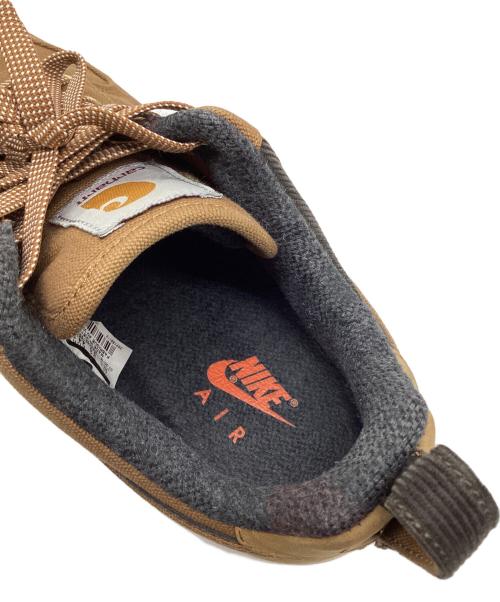 NIKE（ナイキ）NIKE (ナイキ) Carhartt WIP (カーハート ワーク イン プログレス) AIR FORCE 1 07 PRM WIP ブラウン サイズ:28.5の古着・服飾アイテム
