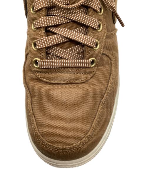 NIKE（ナイキ）NIKE (ナイキ) Carhartt WIP (カーハート ワーク イン プログレス) AIR FORCE 1 07 PRM WIP ブラウン サイズ:28.5の古着・服飾アイテム