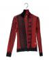 Jean Paul GAULTIER (ジャンポールゴルチェ) 総柄パワーネット ブラック×レッド サイズ:40：18000円