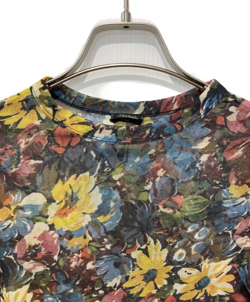 Jean Paul Gaultier FEMME（ジャンポールゴルチエ フェム）Jean Paul Gaultier FEMME (ジャンポールゴルチエ フェム) 花柄パワーネット マルチカラー サイズ:40の古着・服飾アイテム