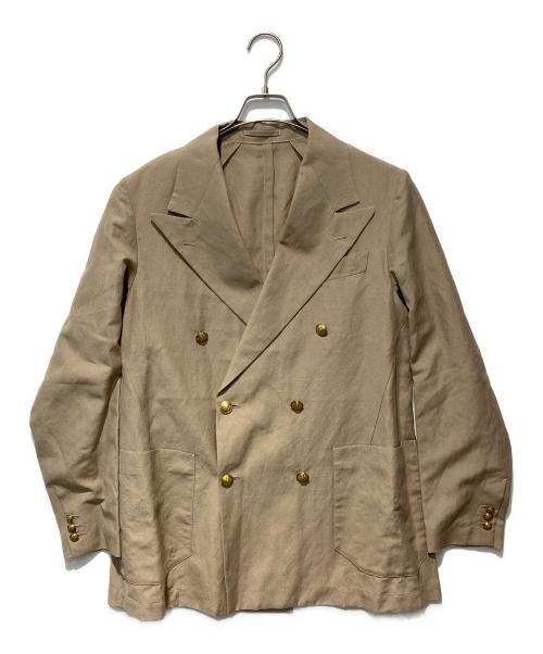 la favola（ラ ファーヴォラ）la favola (ラ ファーヴォラ) テーラードジャケット ベージュ サイズ:2の古着・服飾アイテム