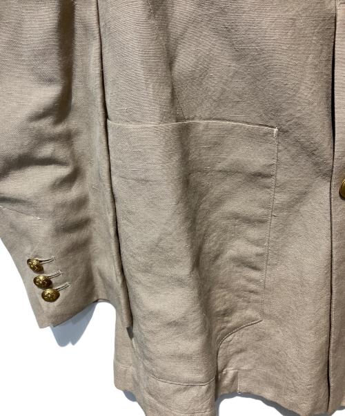 la favola（ラ ファーヴォラ）la favola (ラ ファーヴォラ) テーラードジャケット ベージュ サイズ:2の古着・服飾アイテム