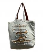 Y/PROJECTワイ プロジェクト）の古着「Paris' best distressed denim tote bag」｜インディゴ