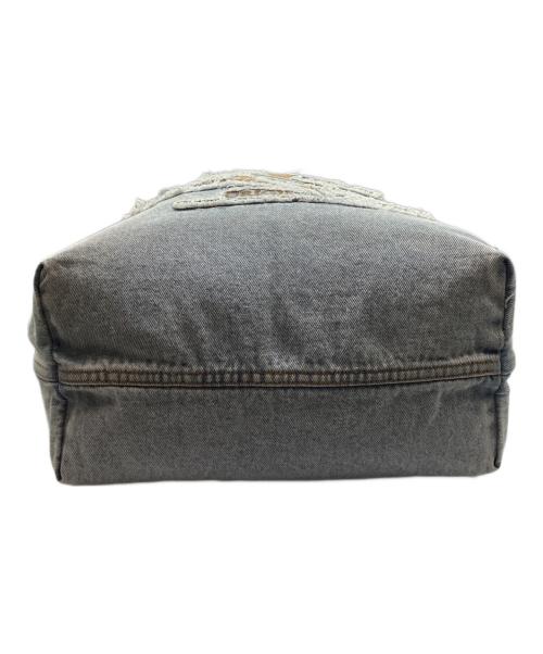 Y/PROJECT（ワイ プロジェクト）Y/PROJECT (ワイ プロジェクト) Paris' best distressed denim tote bag インディゴの古着・服飾アイテム