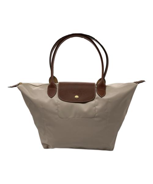 LONGCHAMP（ロンシャン）LONGCHAMP (ロンシャン) Le Pliage ショルダーバッグ L ベージュ サイズ:ｌの古着・服飾アイテム