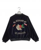 THRIFTY LOOKスリフティールック）の古着「スーベニアジャケット」｜ブラック