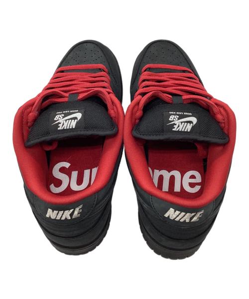 NIKE（ナイキ）NIKE (ナイキ) SUPREME (シュプリーム) SB DUNK LOW OG QS ローカットスニーカー ブラック サイズ:27の古着・服飾アイテム