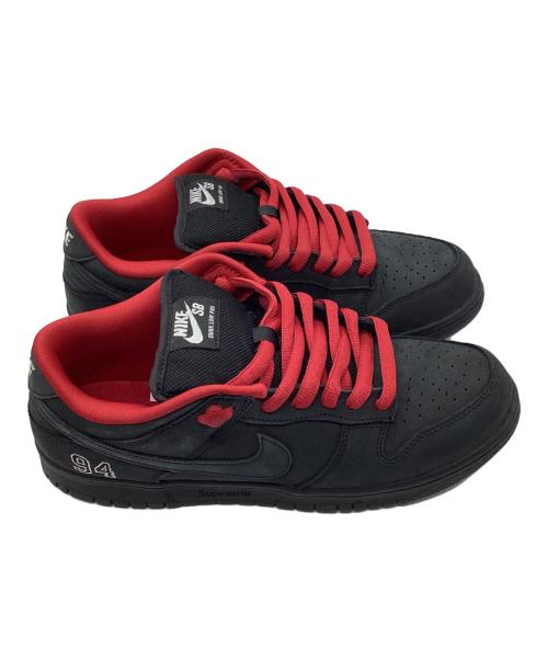 NIKE（ナイキ）NIKE (ナイキ) SUPREME (シュプリーム) SB DUNK LOW OG QS ローカットスニーカー ブラック サイズ:27の古着・服飾アイテム