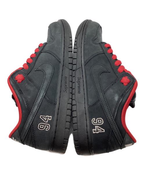 NIKE（ナイキ）NIKE (ナイキ) SUPREME (シュプリーム) SB DUNK LOW OG QS ローカットスニーカー ブラック サイズ:27の古着・服飾アイテム