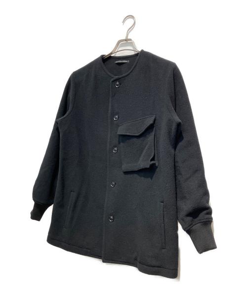 Y's（ワイズ）Y's (ワイズ) PE/TAFTA POCKET JACKET ブラック サイズ:1の古着・服飾アイテム