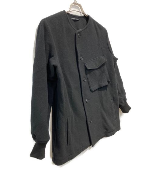 Y's（ワイズ）Y's (ワイズ) PE/TAFTA POCKET JACKET ブラック サイズ:1の古着・服飾アイテム