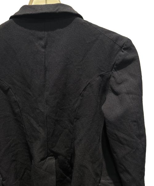 COMME des GARCONS COMME des GARCONS（コムデギャルソン コムデギャルソン）COMME des GARCONS COMME des GARCONS (コムデギャルソン コムデギャルソン) 縮絨テーラードジャケット ネイビー サイズ:Lの古着・服飾アイテム