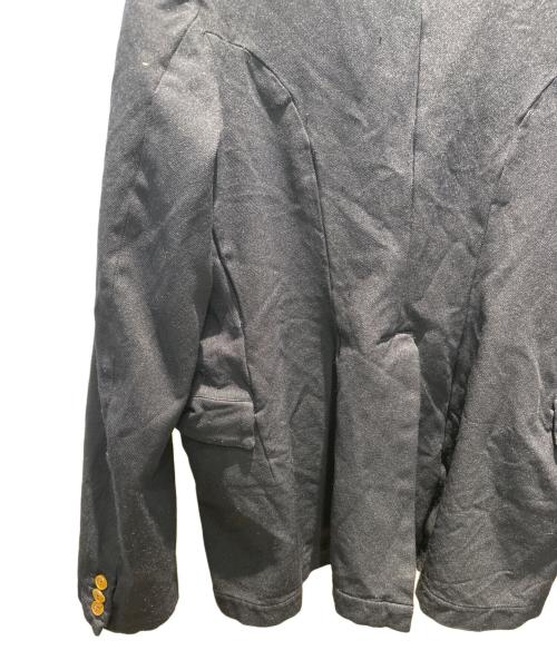 COMME des GARCONS COMME des GARCONS（コムデギャルソン コムデギャルソン）COMME des GARCONS COMME des GARCONS (コムデギャルソン コムデギャルソン) 縮絨テーラードジャケット ネイビー サイズ:Lの古着・服飾アイテム