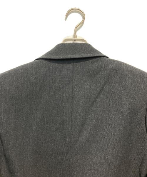 COMME des GARCONS COMME des GARCONS（コムデギャルソン コムデギャルソン）COMME des GARCONS COMME des GARCONS (コムデギャルソン コムデギャルソン) アシンメトリージャケット グレー サイズ:Sの古着・服飾アイテム
